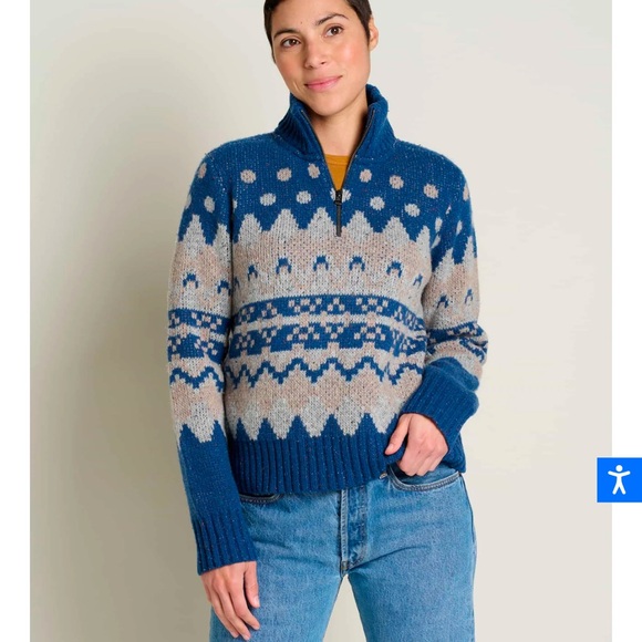 Toad & Co Wilde 1/4 zip - Picture 6 of 6